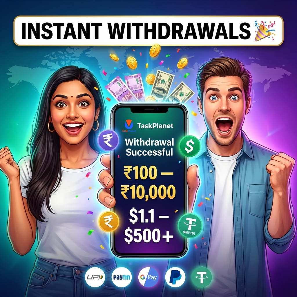 TaskPlanet Withdrawal Proof – Easy, Fast & Secure Payouts Worldwide ...